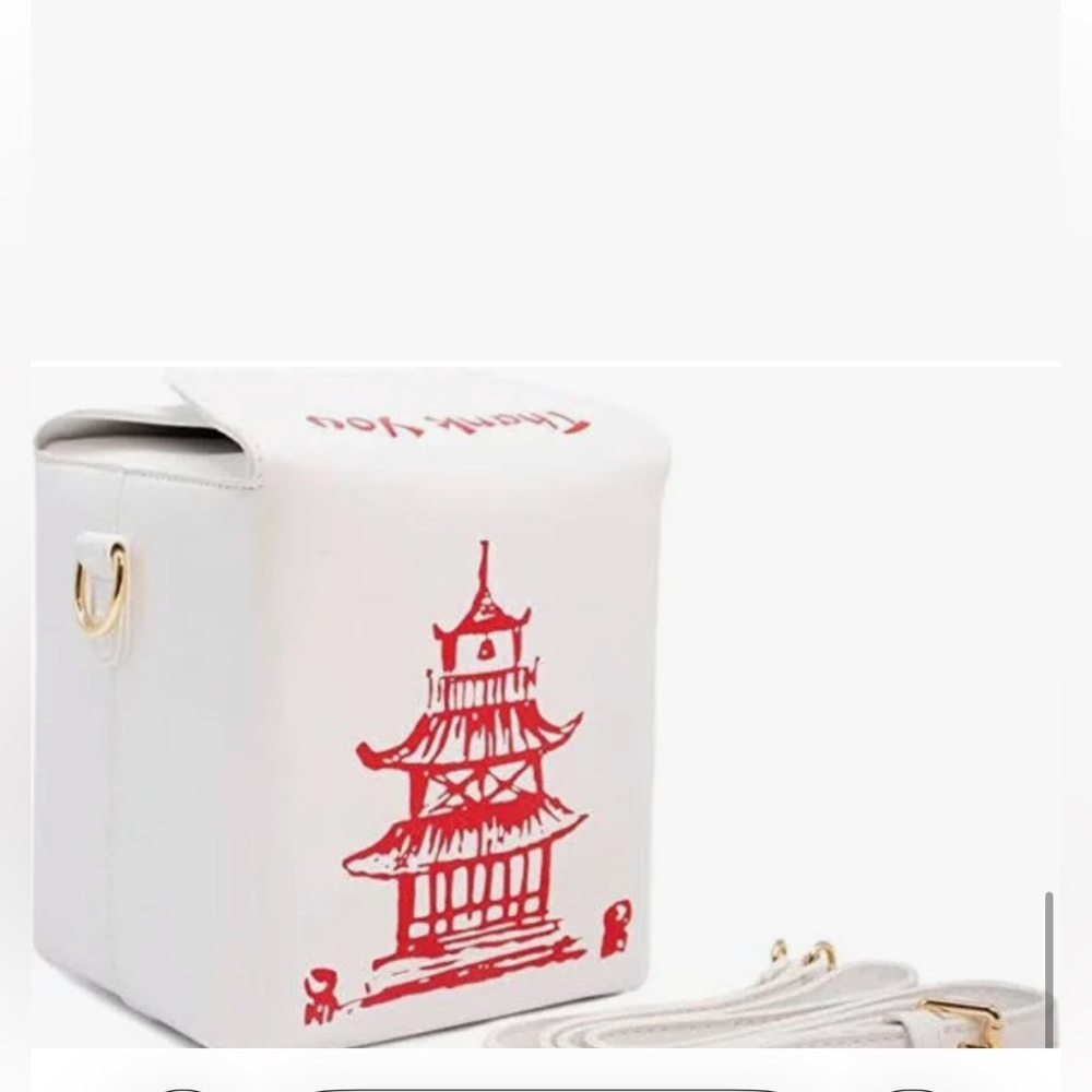 Fashion- Chinese Food Crossbody - Faux /Poly fabric - Picture 6 of 7